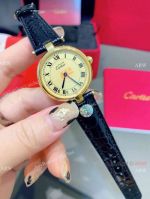 Best Quality Cartier Ronde Quartz watches Gold Face